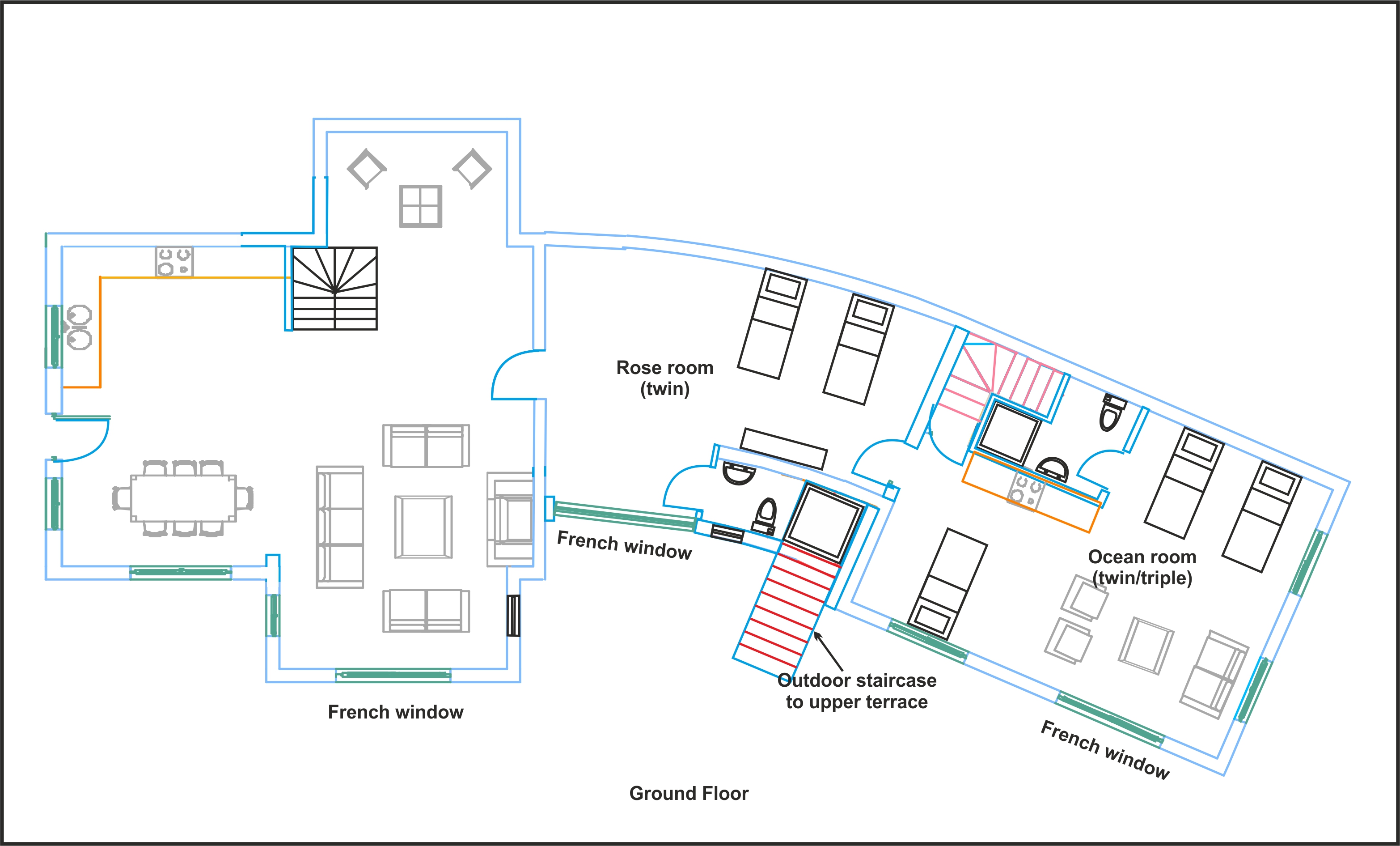 Floor plan: ground floor