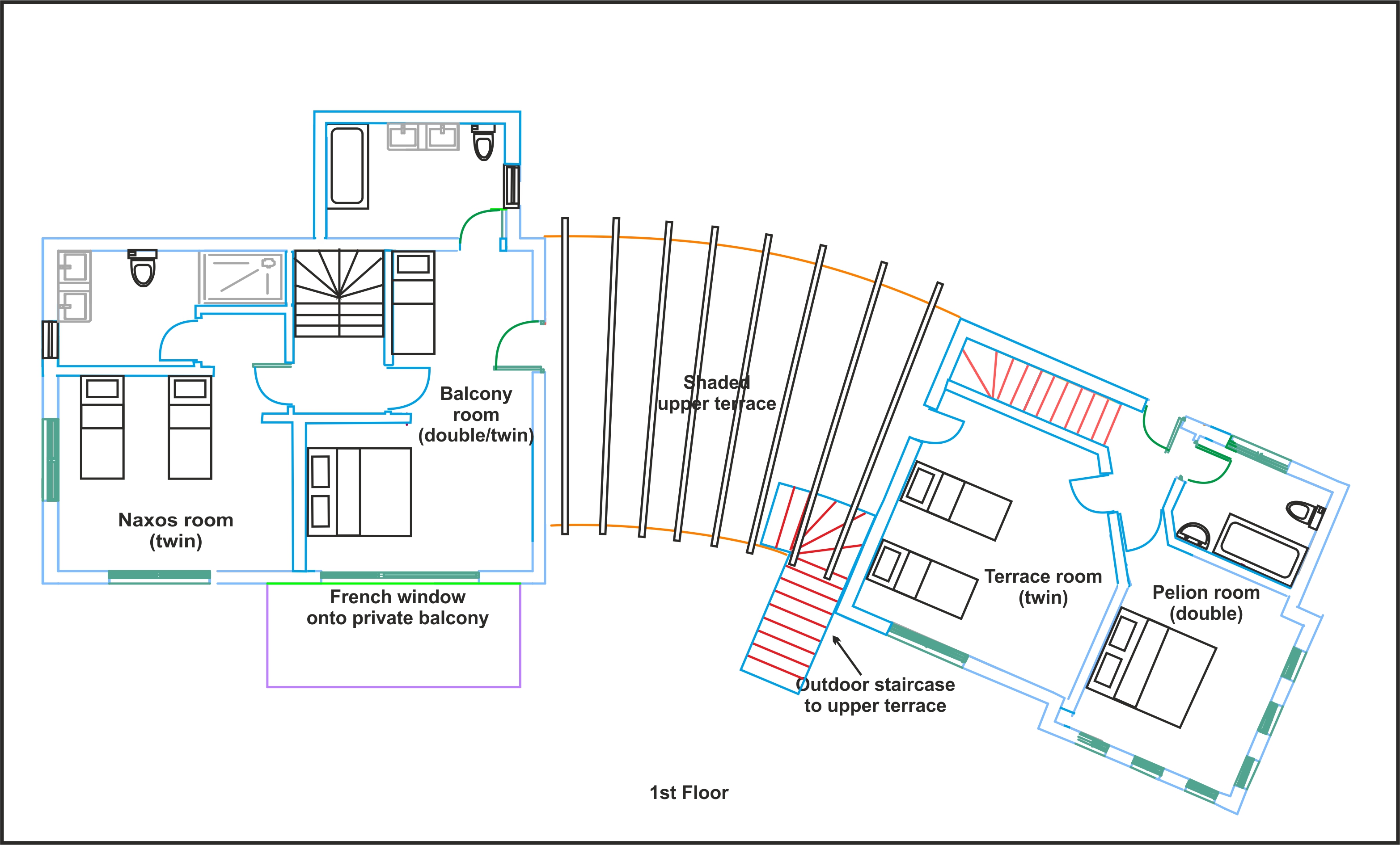 Floor plan: first floor