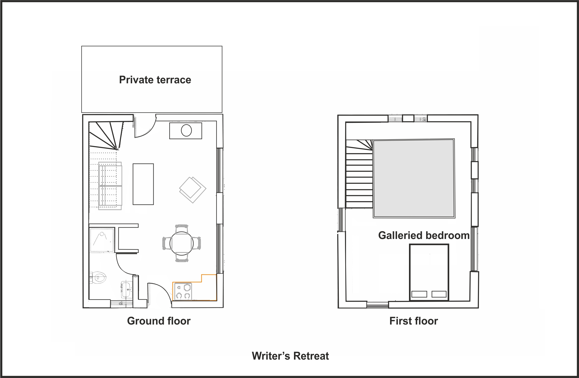 Floor plan: first floor